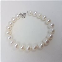 Bracelet Comete Woman Farfalle Di Enzo Miccio in White Gold Perla BRQ239 - BRQ239